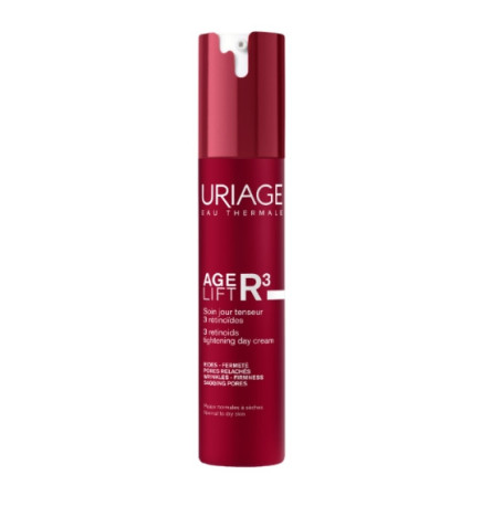 Uriage – Age Lift R3 Soin Jour Tenseur 3 Rétinoïdes, 40 ml