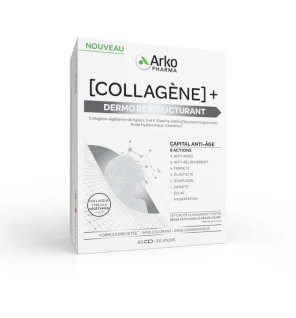 Arkopharma – Collagène + Dermo Restructurant, 60 gélules