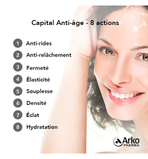 Arkopharma – Collagène + Dermo Restructurant, 60 gélules