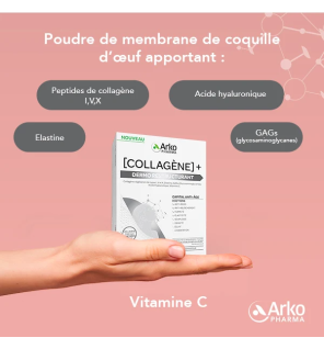 Arkopharma – Collagène + Dermo Restructurant, 60 gélules