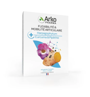 Arkopharma – Arkogélules Complex Flexibilité & Mobilité articulaire, 40 gélules