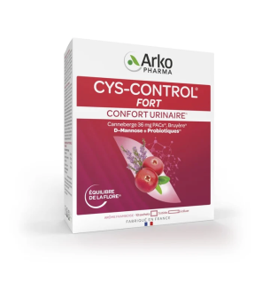 Arkopharma – Cys-Control Fort Probiotiques, 10 sachets et 5 sticks