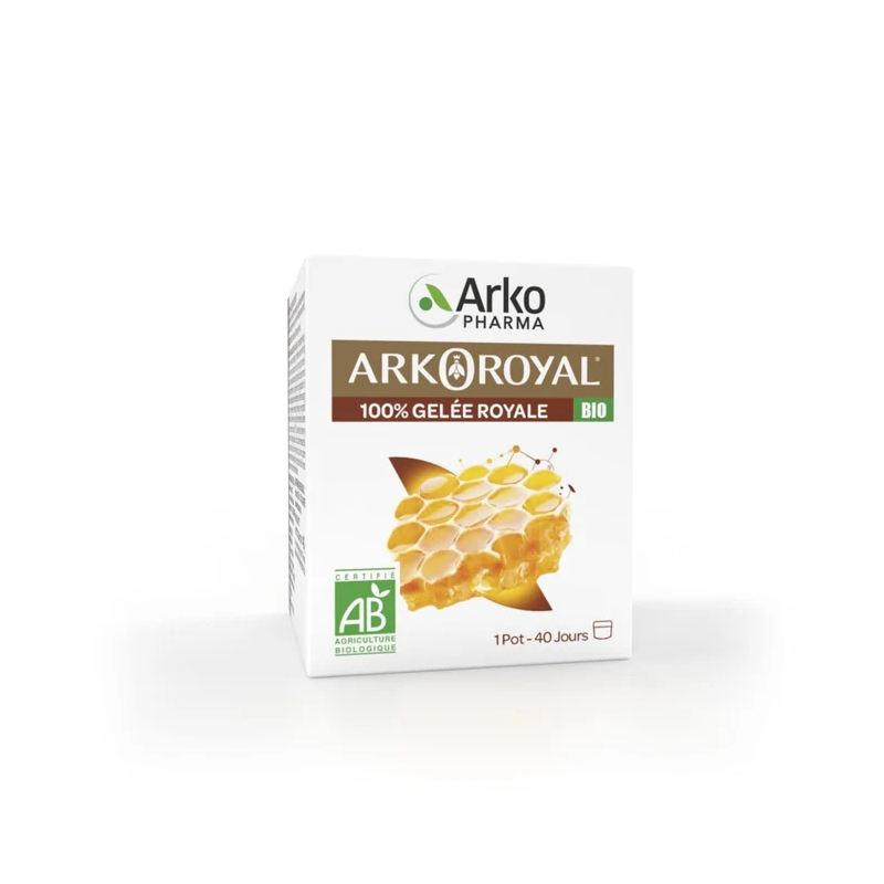 Arkopharma – Arkoroyal 100 % Gelée Royale BIO, 40 g Arkopharma – Arkoroyal 100 % Gelée Royale BIO, 40 g