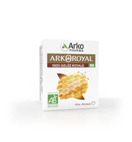 Arkopharma – Arkoroyal 100 % Gelée Royale BIO, 40 g