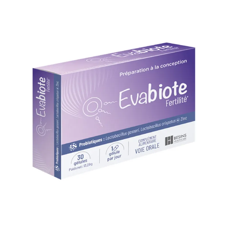 Besins – Evabiote Fertilité, 30 gélules Besins – Evabiote Fertilité, 30 gélules