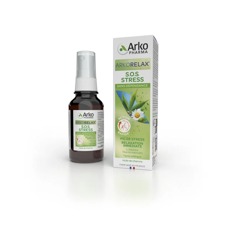 Arkopharma – Arkorelax® S.O.S. Stress, spray sublingual 15 ml Arkopharma – Arkorelax® S.O.S. Stress, spray sublingual 15 ml
