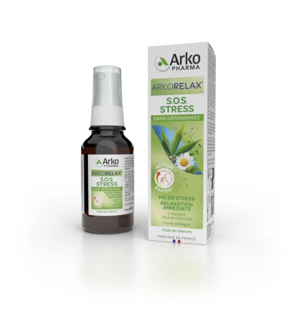 Arkopharma – Arkorelax® S.O.S. Stress, spray sublingual 15 ml