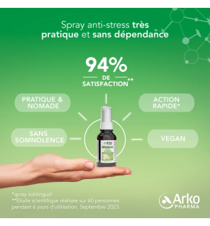 Arkopharma – Arkorelax® S.O.S. Stress, spray sublingual 15 ml