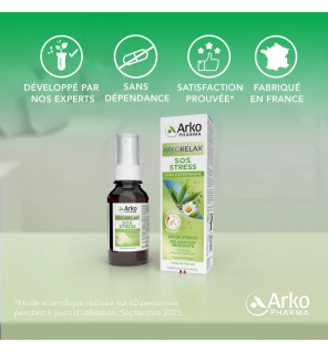 Arkopharma – Arkorelax® S.O.S. Stress, spray sublingual 15 ml