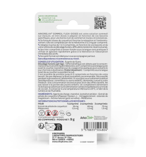 Arkopharma – Arkorelax Sommeil Flexi-Doses, 60 mini-comprimés sublinguaux