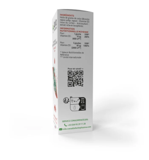 Arkopharma – Arkofluides Vitamine D3 Végétale, 15 ml
