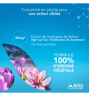 Arkopharma – Gummies Phyto Safran, 60 gummies