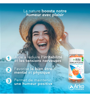 Arkopharma – Gummies Phyto Safran, 60 gummies