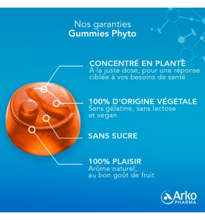Arkopharma – Gummies Phyto Safran, 60 gummies