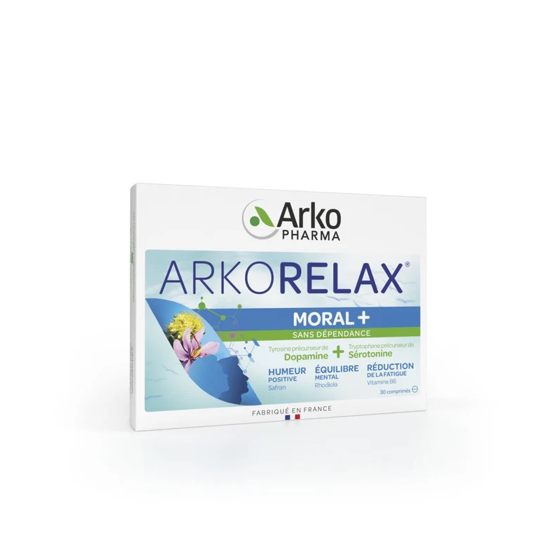 Arkopharma – Arkorelax Moral +, 30 comprimés Arkopharma – Arkorelax Moral +, 30 comprimés
