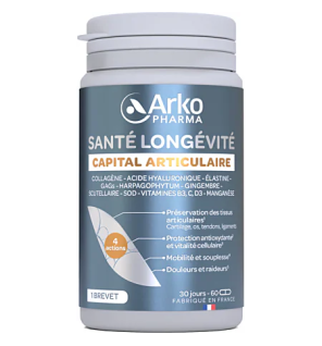 Arkopharma – Santé Longévité Capital Articulaire, 60 gélules