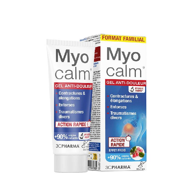 3C Pharma – Myocalm Gel Anti-douleur, 100 ml 3C Pharma – Myocalm Gel Anti-douleur, 100 ml