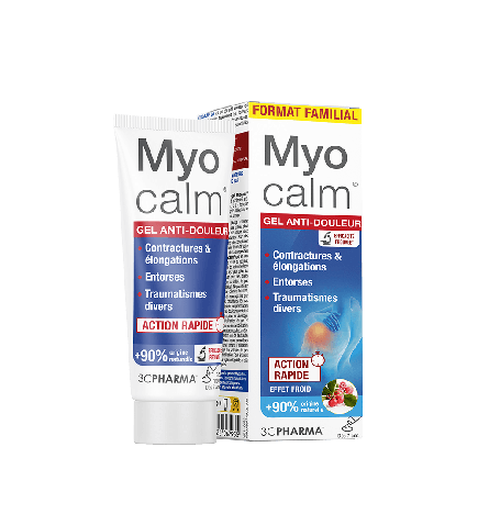 3C Pharma – Myocalm Gel Anti-douleur, 100 ml