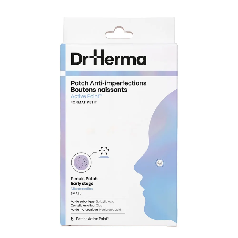Dr. Herma – Patchs Anti-Imperfections Boutons Naissants, 8 patchs
