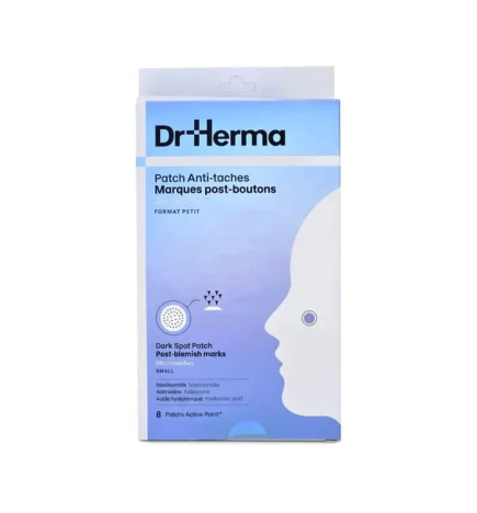 Dr. Herma – Patchs Anti-Taches Marques Post-Boutons, 8 patchs