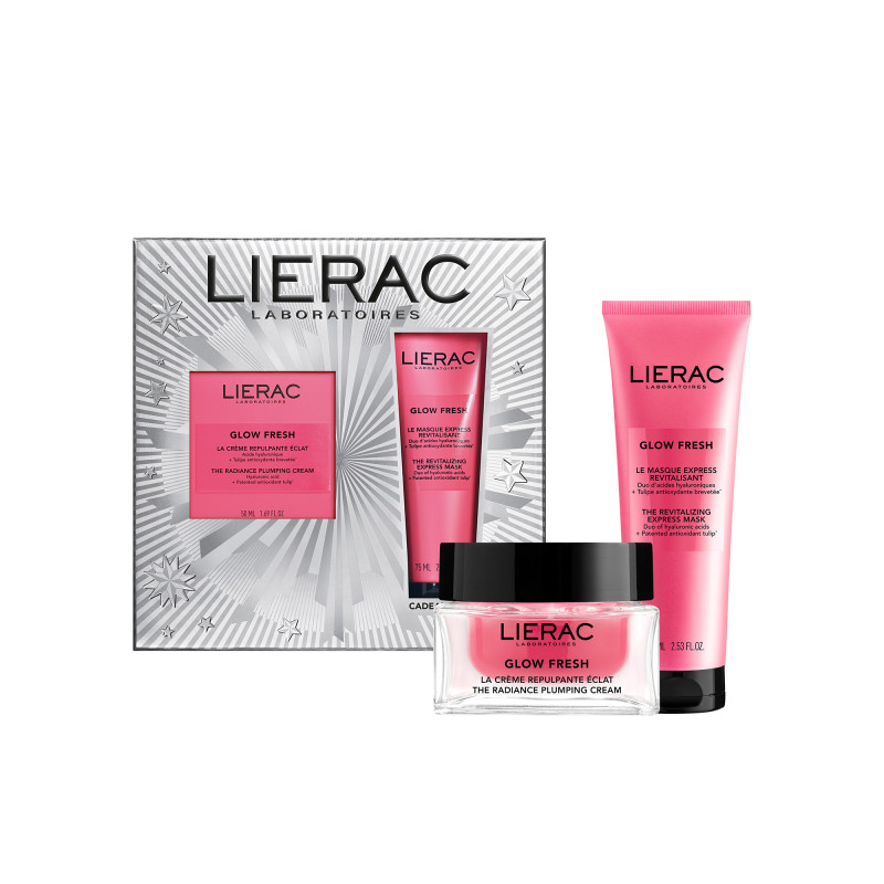 Lierac – Coffret Glow Fresh Crème Repulpante Éclat 50 ml + Masque Express Revitalisant 75 ml Offert Lierac – Coffret Glow Fresh Crème Repulpante Éclat 50 ml + Masque Express Revitalisant 75 ml Offert