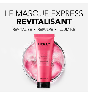 Lierac – Coffret Glow Fresh Sérum Booster Éclat 30 ml + Masque Express Revitalisant 75 ml Offert