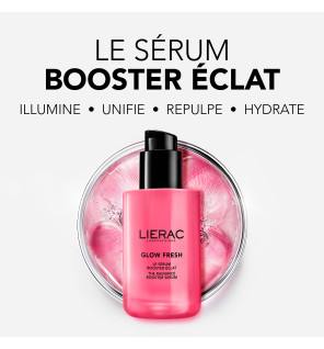 Lierac – Coffret Glow Fresh Sérum Booster Éclat 30 ml + Masque Express Revitalisant 75 ml Offert