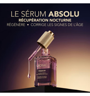 Lierac – Premium Sérum Absolu Récupération Nocturne, 30 ml