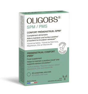 Laboratoire CCD – Oligobs SPM/PMS Confort Prémenstruel, 30 comprimés