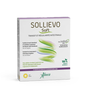 Aboca – Sollievo Soft Transit et Régularité Intestinale, 14 sachets