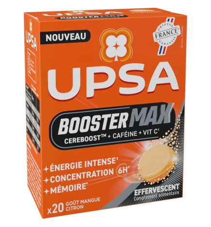 UPSA – Booster Max, 20 comprimés