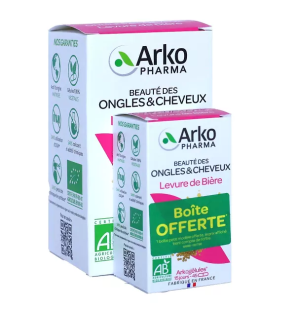 Arkopharma – Arkogélules Levure de Bière Bio, 150 gélules + 45 gélules offertes