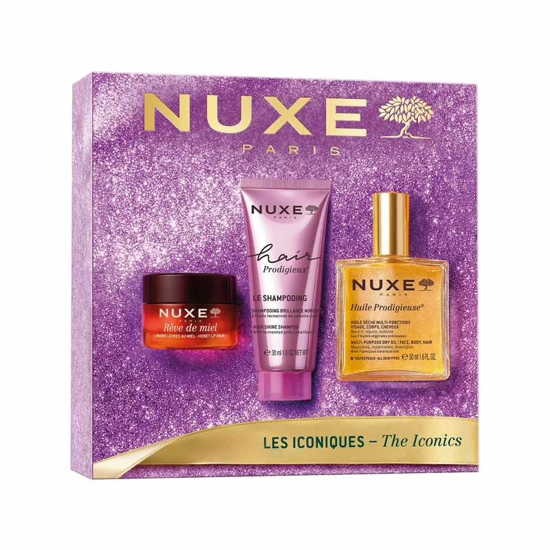 Nuxe – Coffret Noël Les Iconiques, 3 produits
