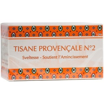 la Tisane Provencale N°2 Soutient a L'amincissment 20 Sachets