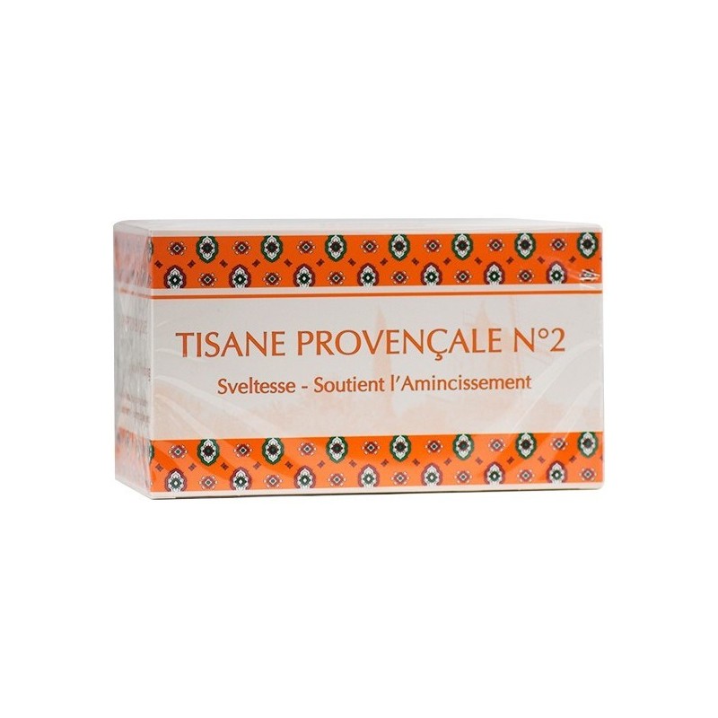 la Tisane Provencale N°2 Soutient a L'amincissment 20 Sachets