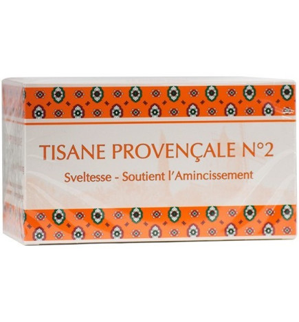 la Tisane Provencale N°2 Soutient a L'amincissment 20 Sachets