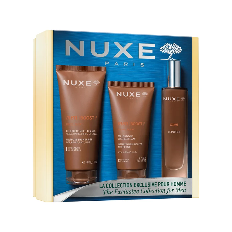 Nuxe – Coffret Noël Men [BOOST]³ La Collection Exclusive pour Homme, 3 produits