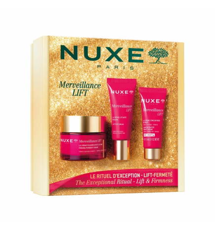 Nuxe – Coffret Noël Merveillance Lift Le Rituel d'Exception Lift Fermeté, 3 produits