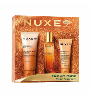 Nuxe – Coffret Noël Prodigieux Fragrance Iconique, 3 soins
