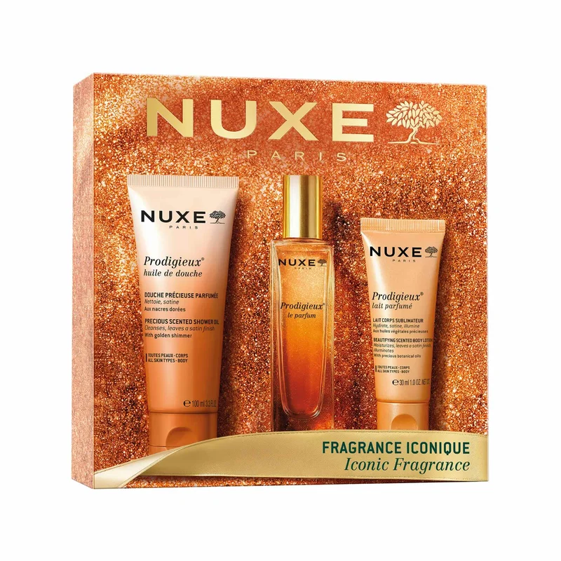 Nuxe – Coffret Noël Prodigieux Fragrance Iconique, 3 produits