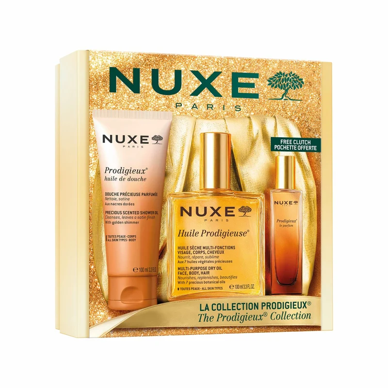 Nuxe – Coffret Noël La Collection Prodigieux, 3 produits Nuxe – Coffret Noël La Collection Prodigieux, 3 produits
