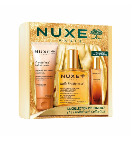Nuxe – Coffret Noël La Collection Prodigieux, 3 produits