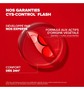 Arkopharma – Cys-Control Flash Confort Urinaire, 20 gélules et capsules