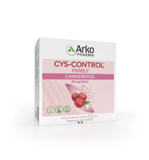 Arkopharma – Cys-Control Confort Urinaire Canneberge, 20 sachets