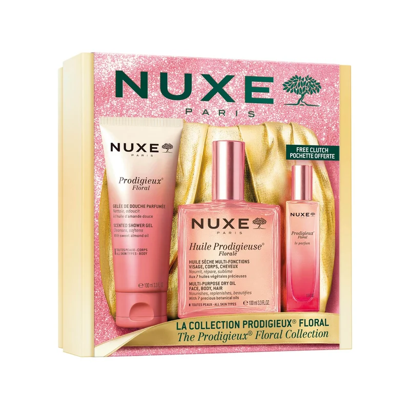 Nuxe – Coffret Noël La Collection Prodigieux Floral, 3 produits