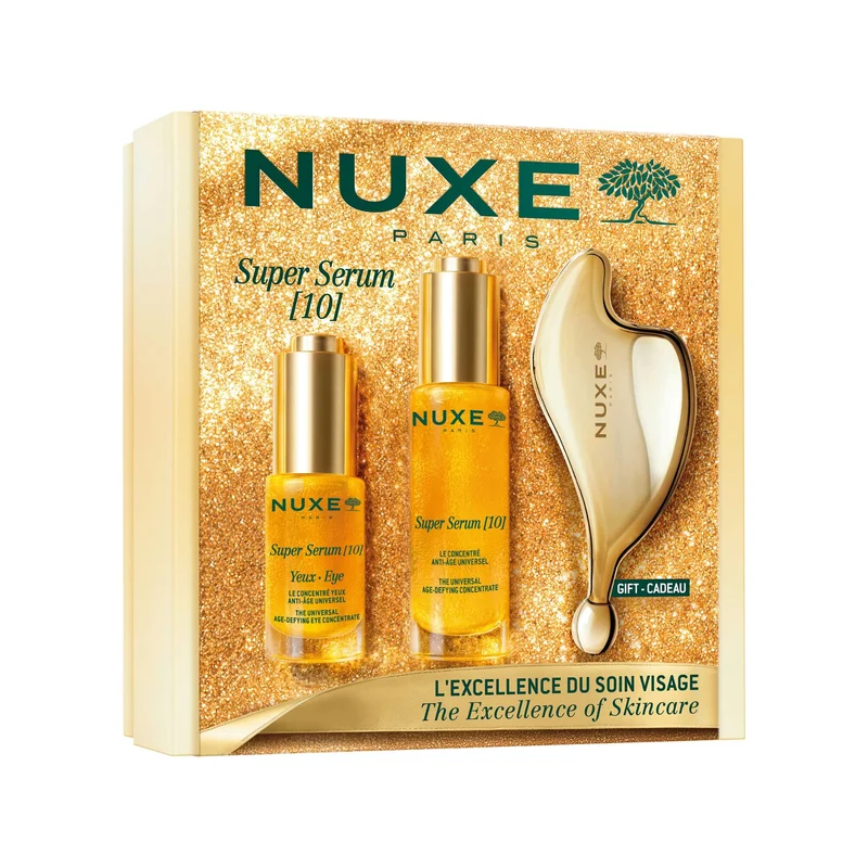 Nuxe – Coffret Noël Super Serum [10] L'Excellence du Soin Visage, 3 produits