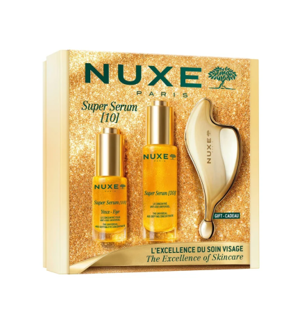 Nuxe – Coffret Noël Super Serum [10] L'Excellence du Soin Visage, 3 produits