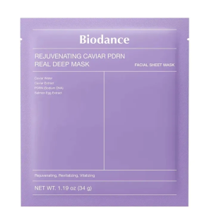 Biodance – Real Deep Mask Masque Caviar PDRN Rajeunissant, 1 unité