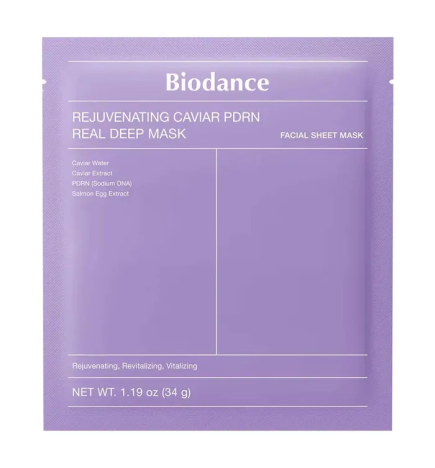 Biodance – Real Deep Mask Masque Caviar PDRN Rajeunissant, 1 unité