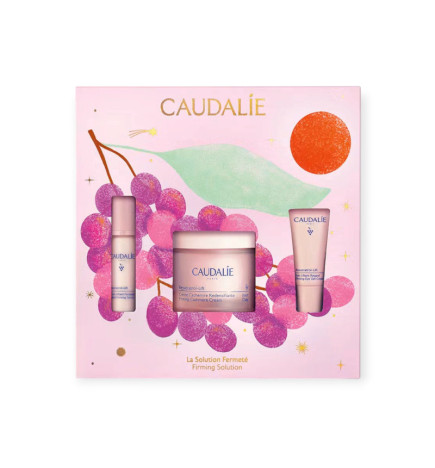 Caudalie – Coffret Resveratrol-Lift La Solution Fermeté, 3 produits